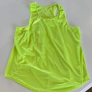 Neon Yellow Women's Tank Top